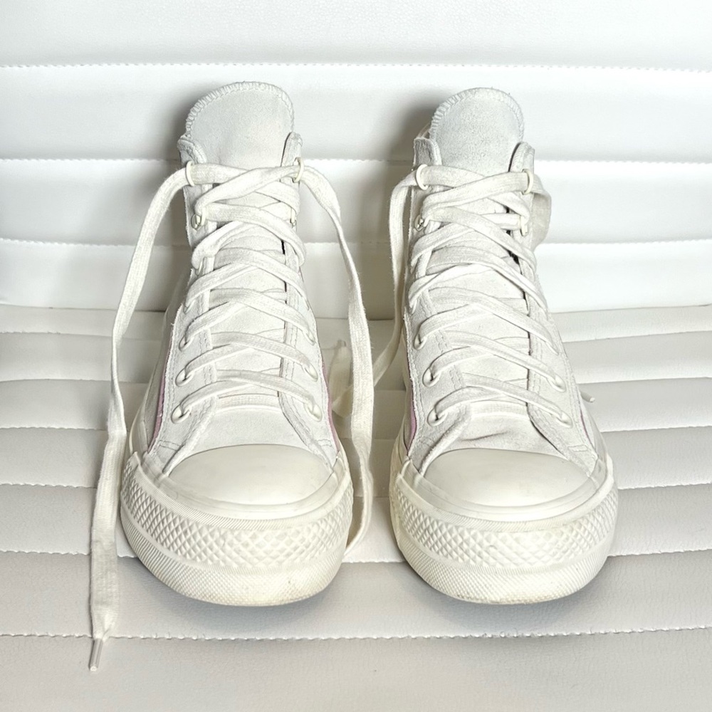Converse High-Top Sneakers - Cream - Picture 5 of 14